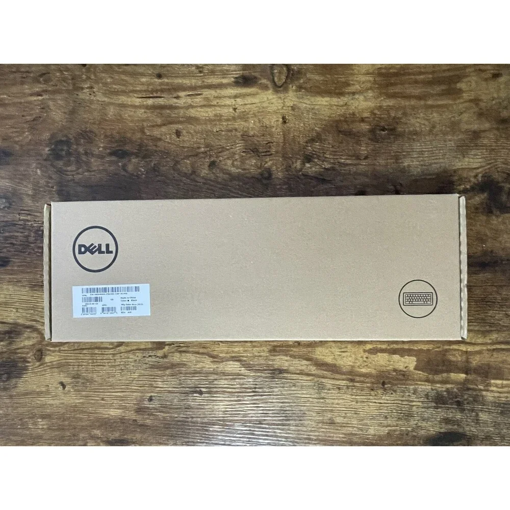 New Dell RKR0N Black Wired USB Desktop Keyboard KB216-BK-US